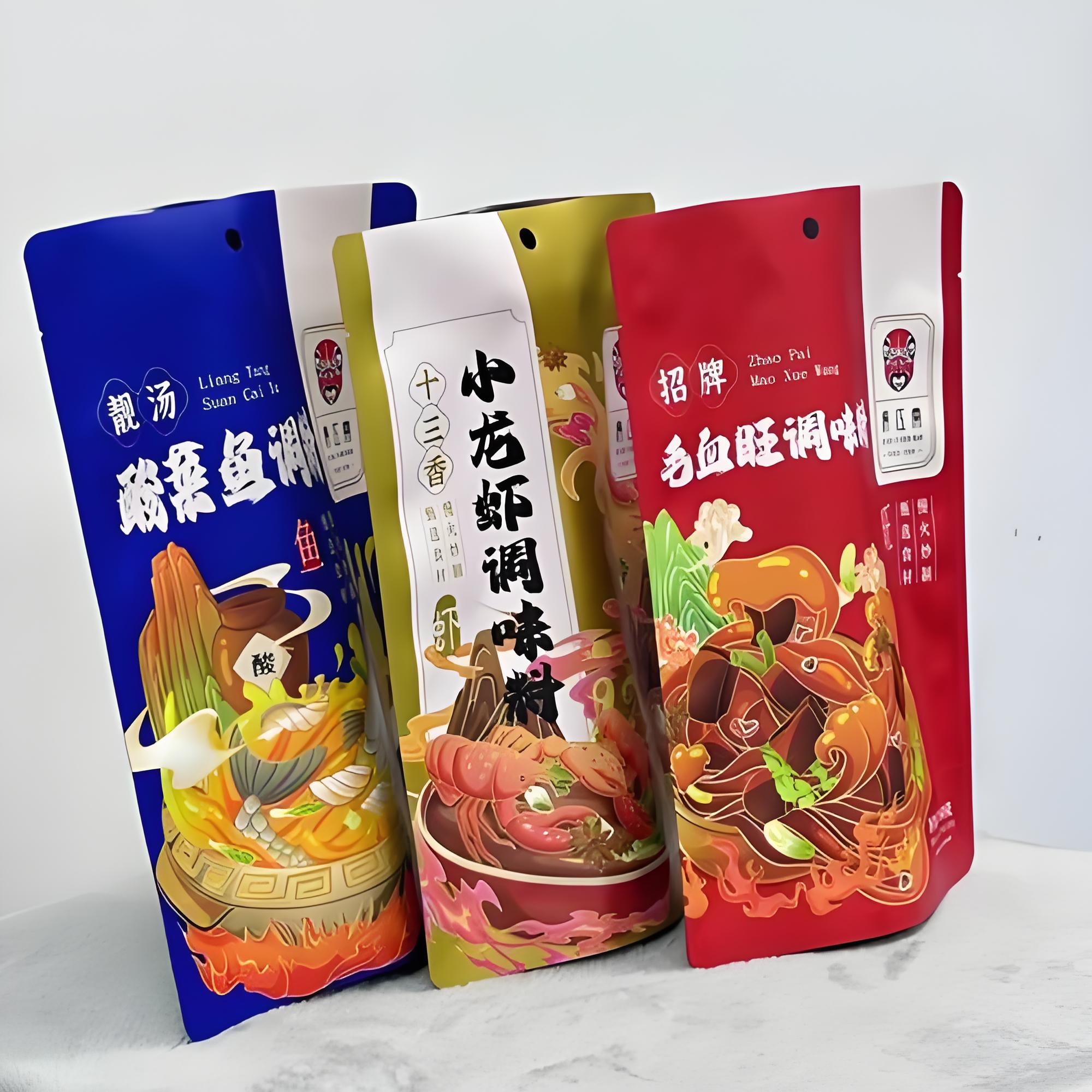 石河子市八边封袋调料袋 - 方案